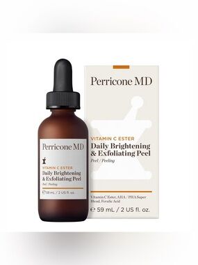 Perricone MD Daily Brightening & Exfoliating Peel - Brown and Black